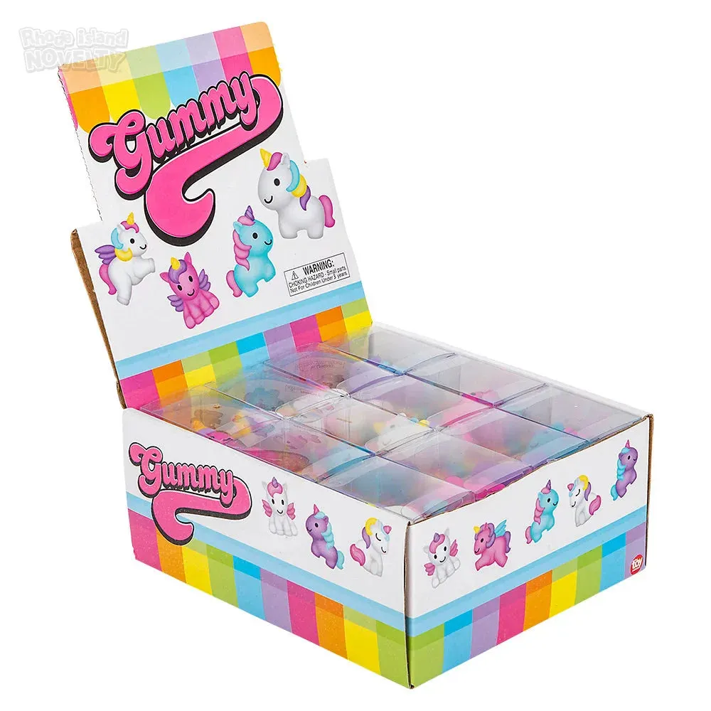 1.5" Gummy Unicorns Assorted Styles