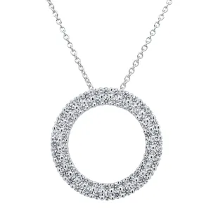 18ct White Gold 1.10ct Diamond Apollo Necklace