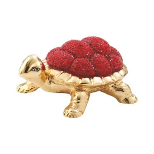 24K Gold Foil Tortoise