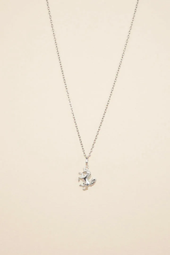 ALTHEA Unicorn Sterling Silver Necklace