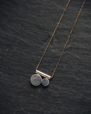 Another Feather Meridian Necklace, Sterling Silver