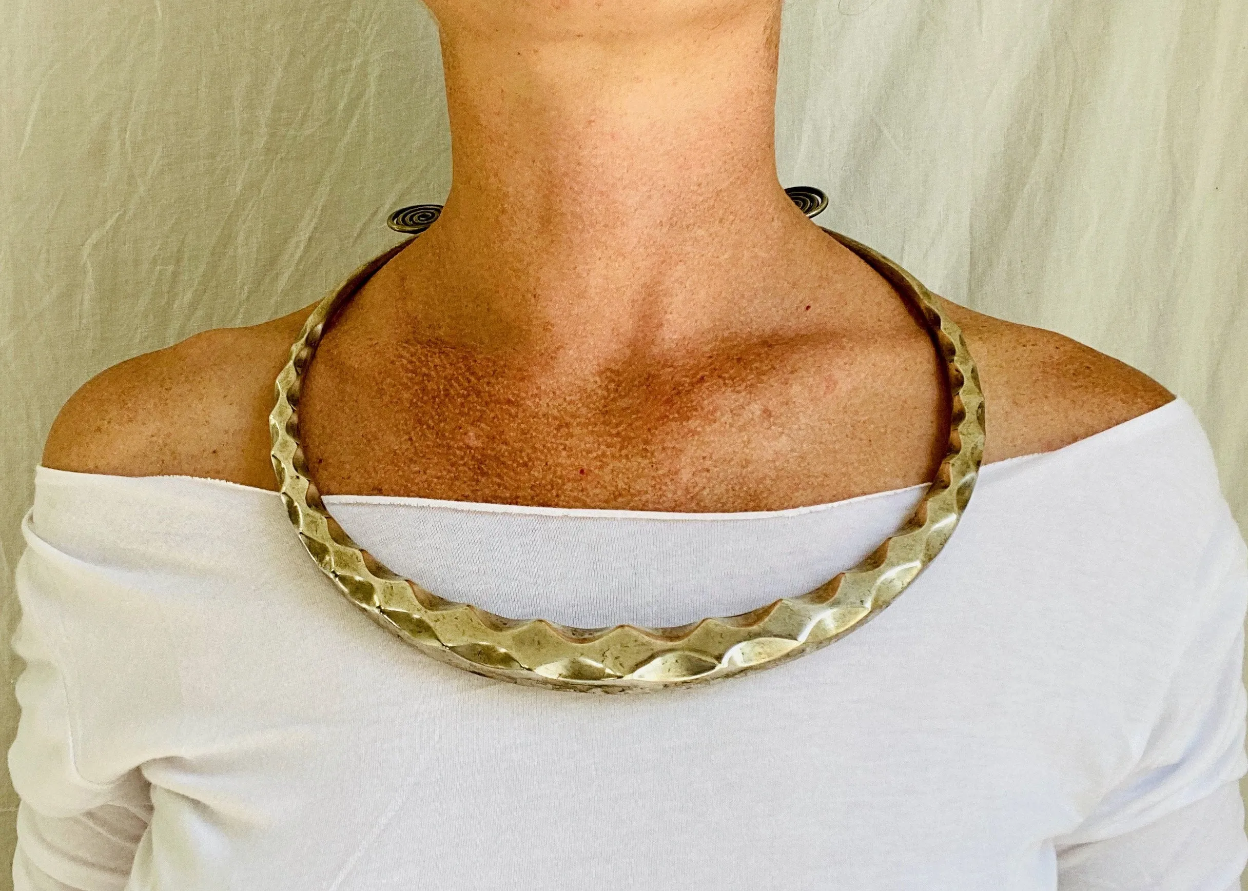 Antique Miao Torc Necklace. Southern China