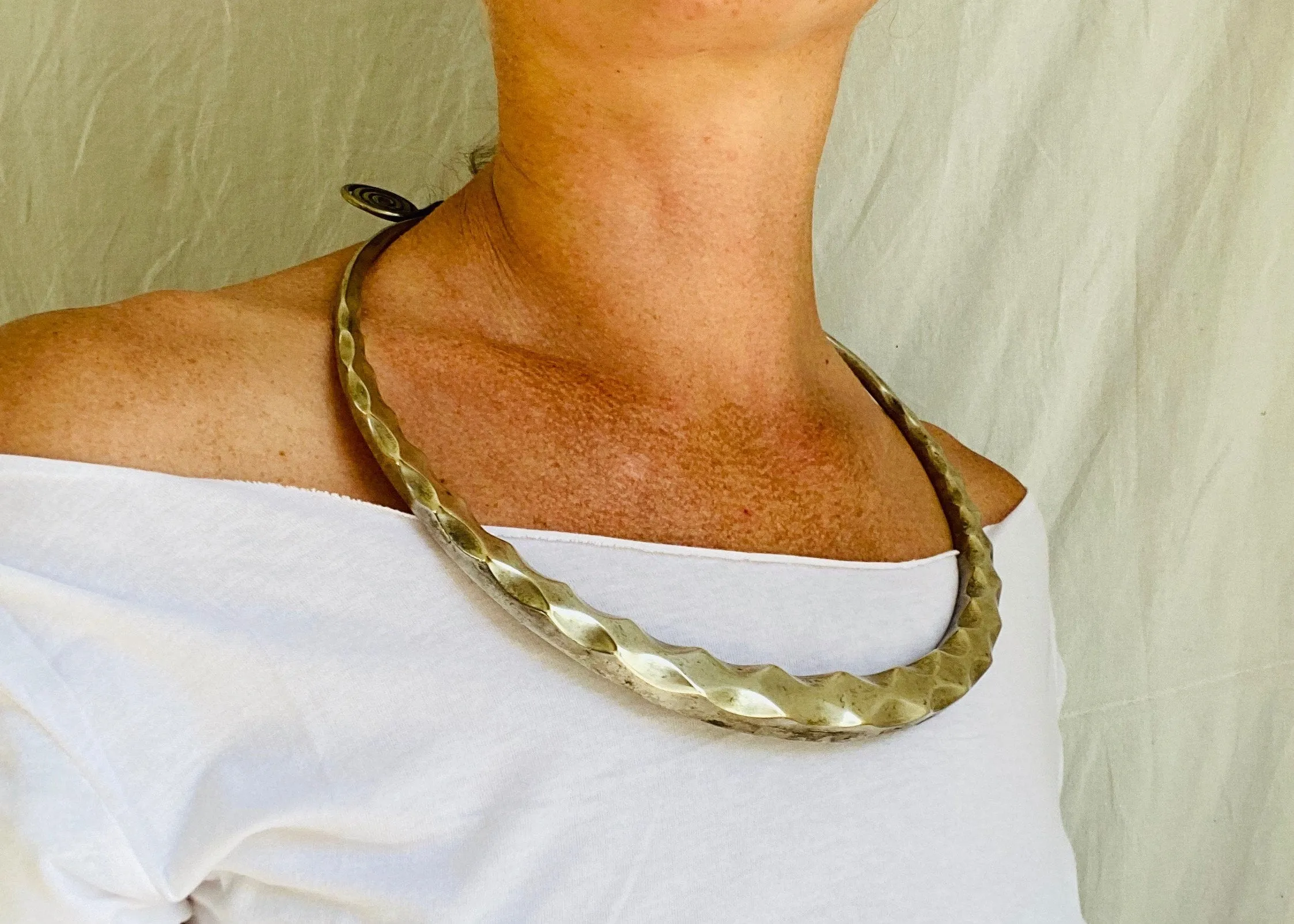 Antique Miao Torc Necklace. Southern China