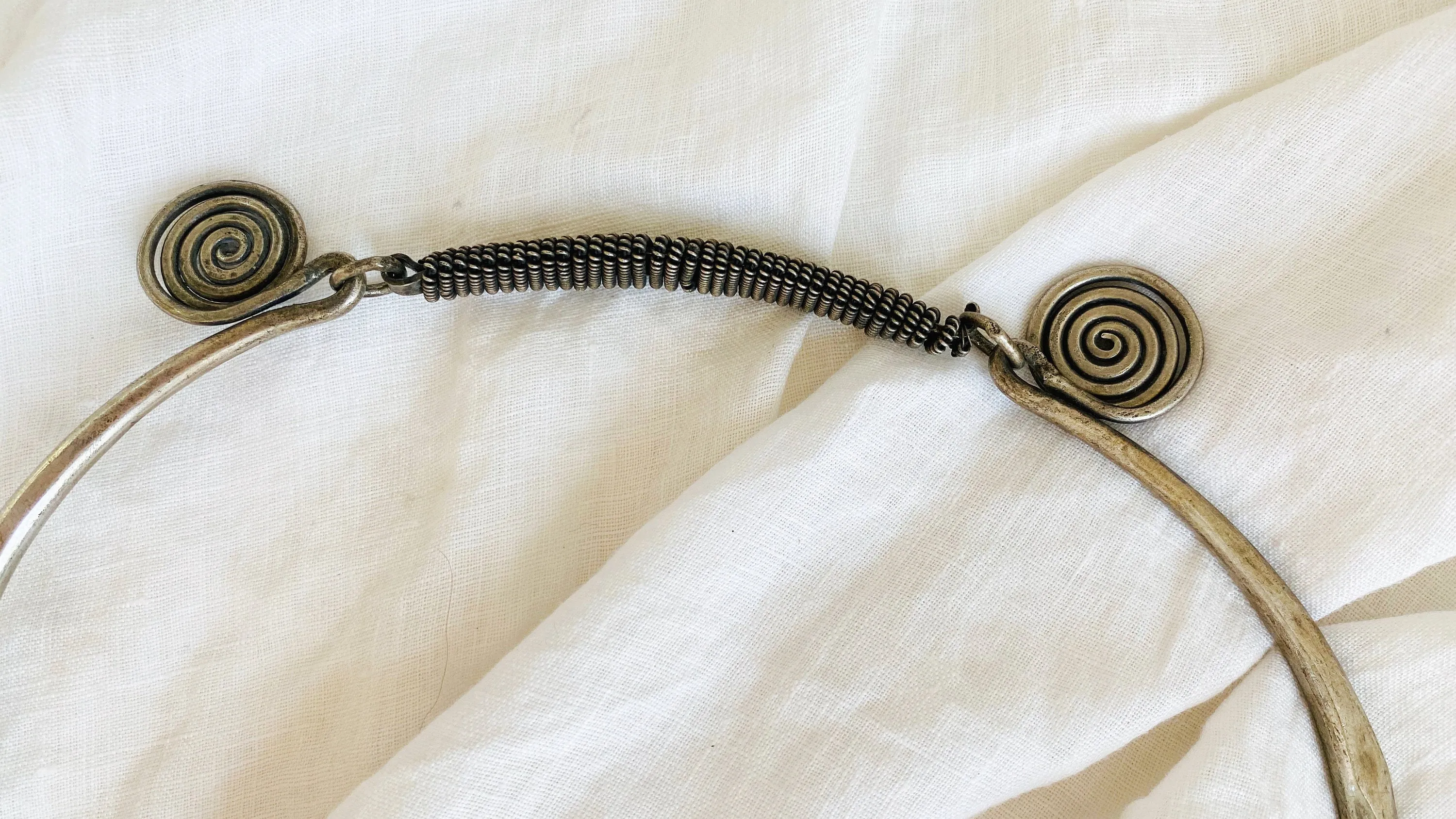 Antique Miao Torc Necklace. Southern China