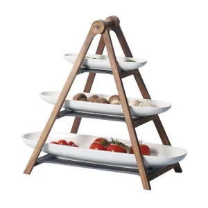 Artesano Original Eye-Catcher Four-Piece Tiered Server Set