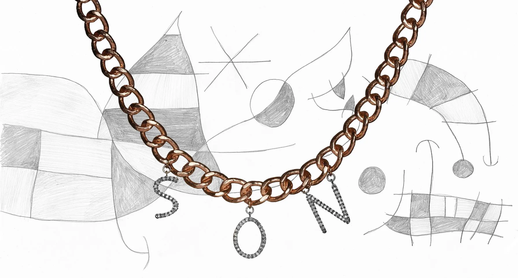 Bjarne Melgaard x Bjørg SON Necklace