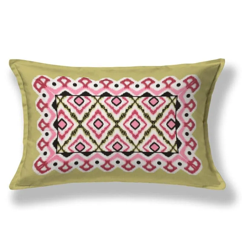 Ceyda Printed Bedsheet - Pink