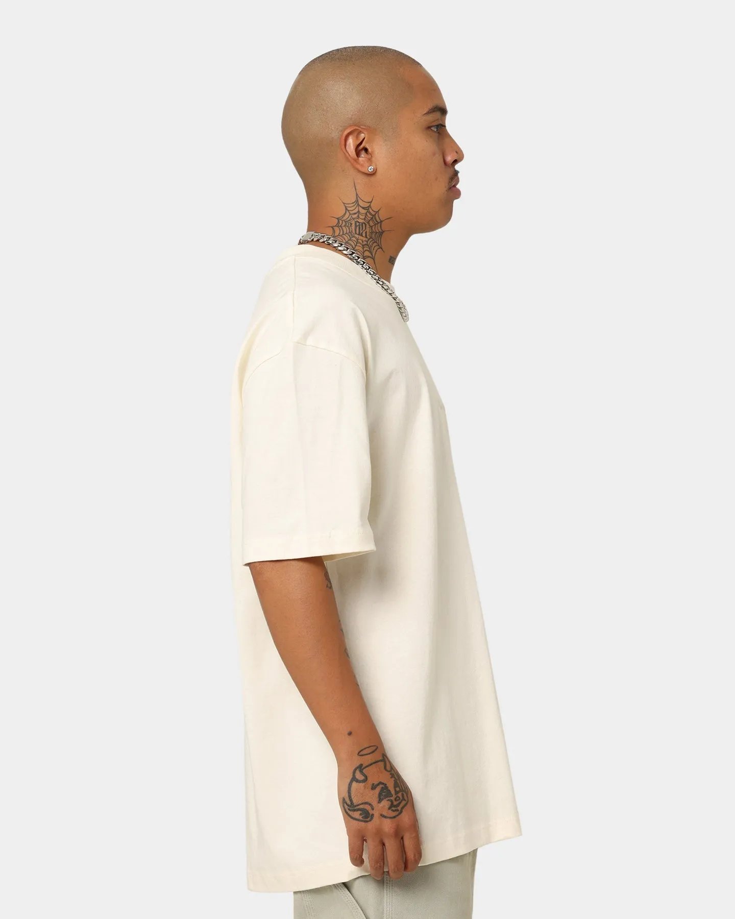 Champion Heritage New Script T-Shirt Chalk White