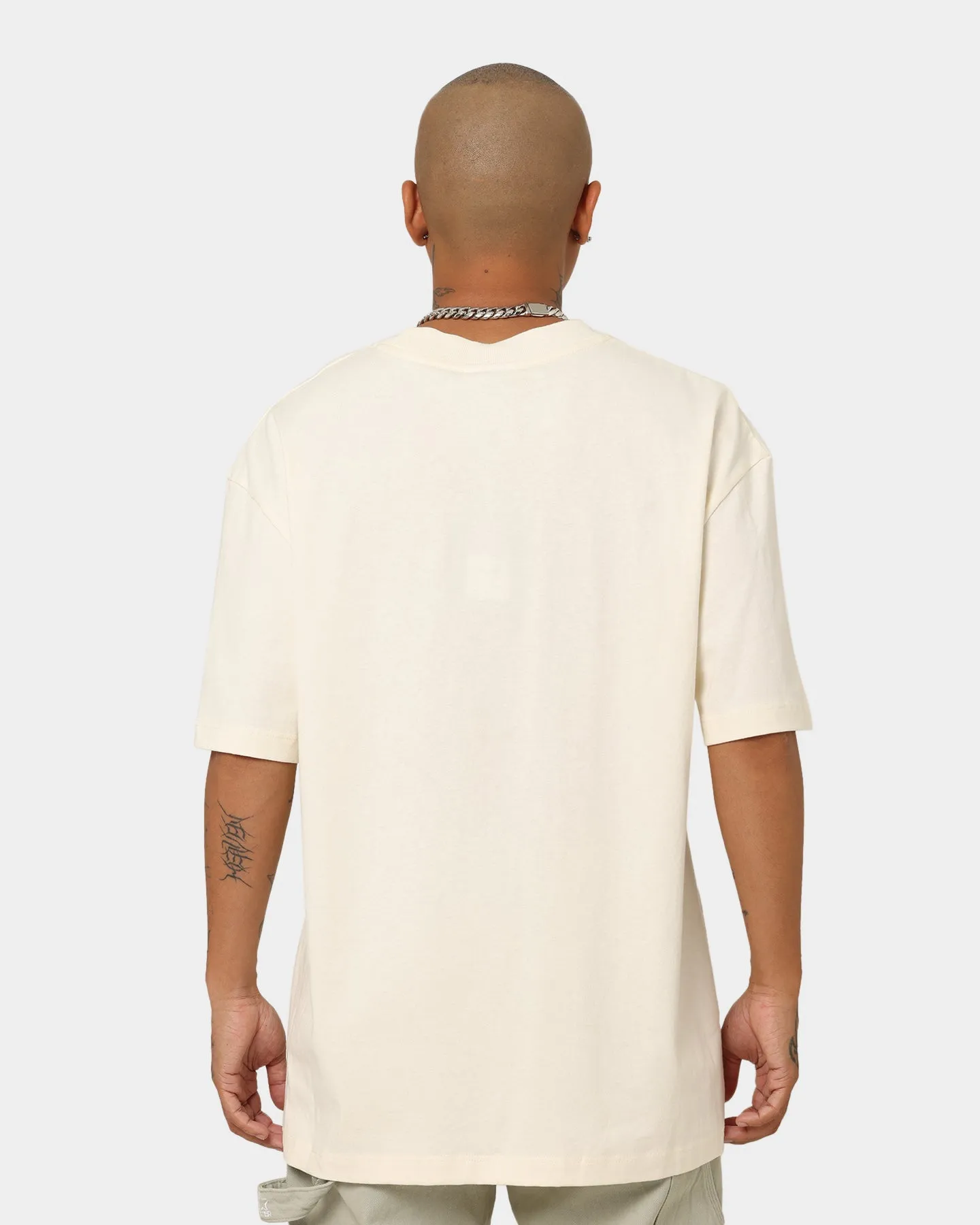 Champion Heritage New Script T-Shirt Chalk White