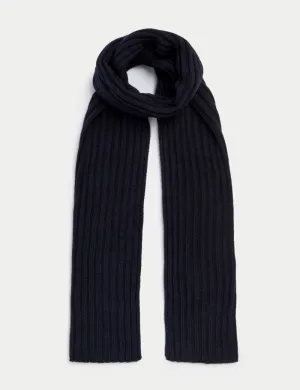 Knitted Textured Scarf