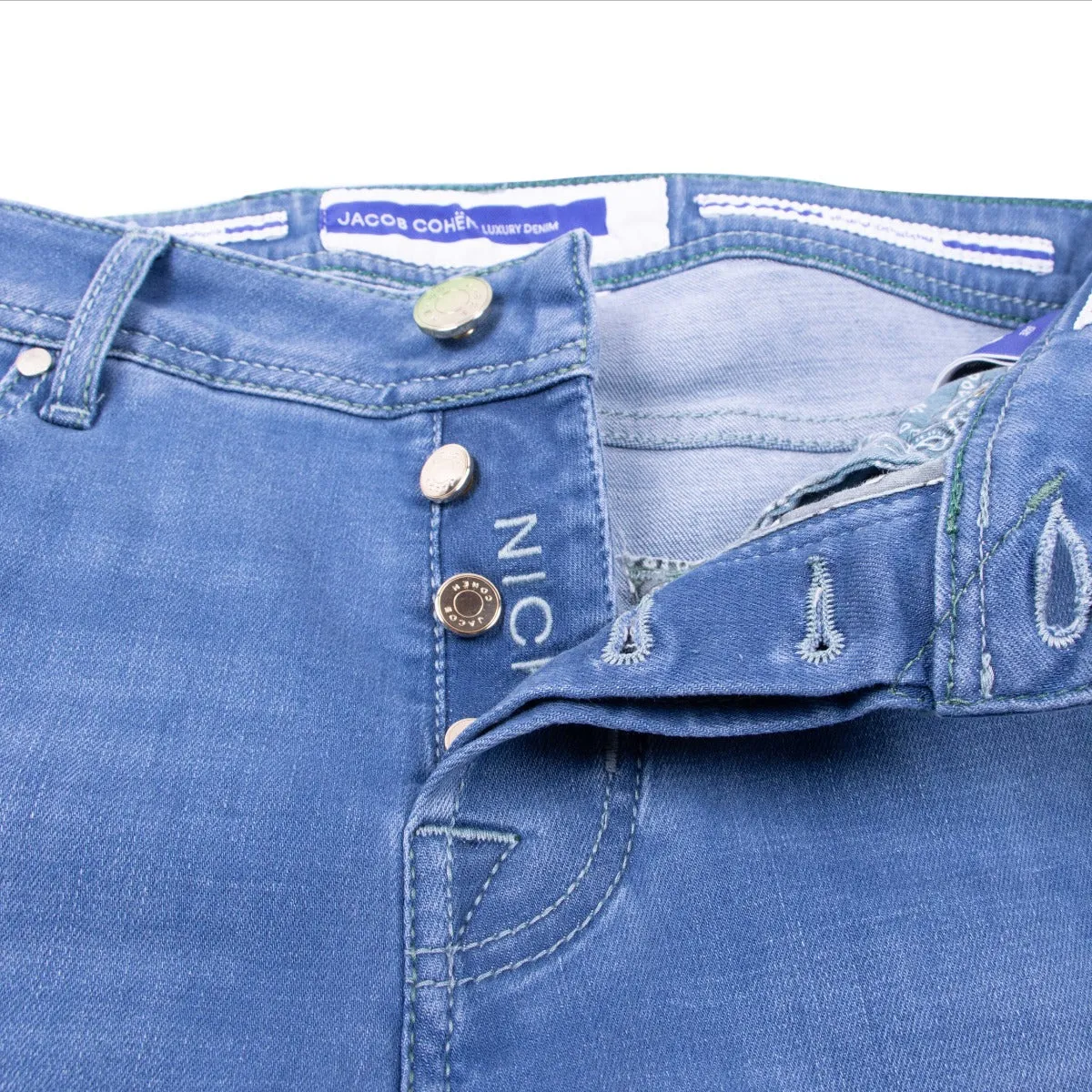 Light Blue ‘Nick‘ Slim Fit Jeans