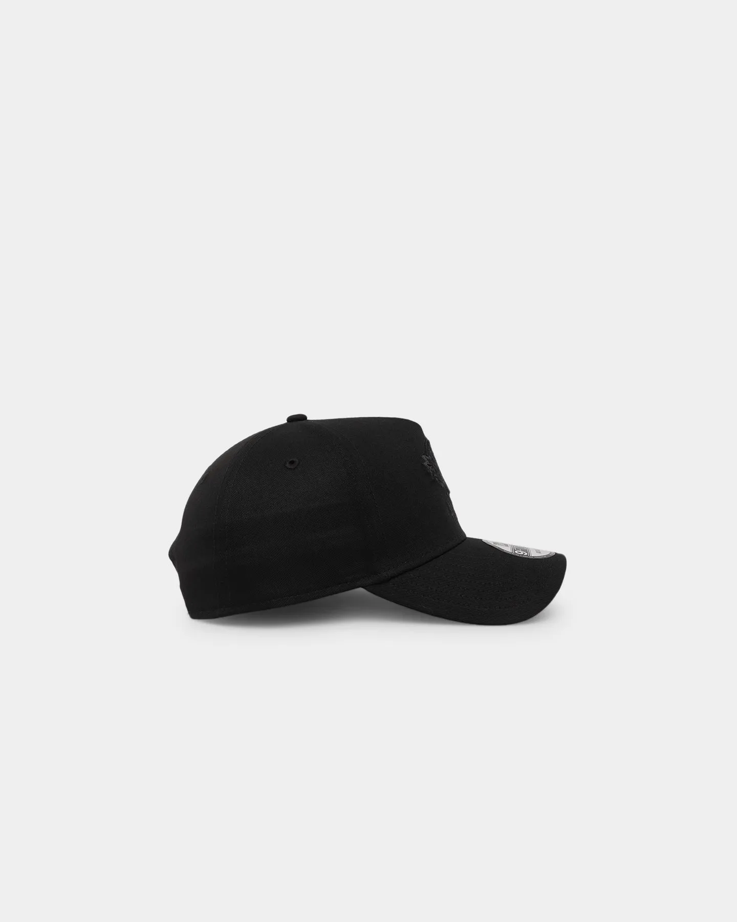 New Era Wests Tigers 'Black On Black' 9FORTY A-Frame Snapback Black