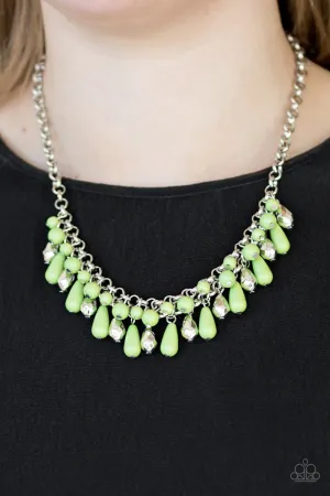 Paparazzi Necklace - Coastal Cabanas - Green