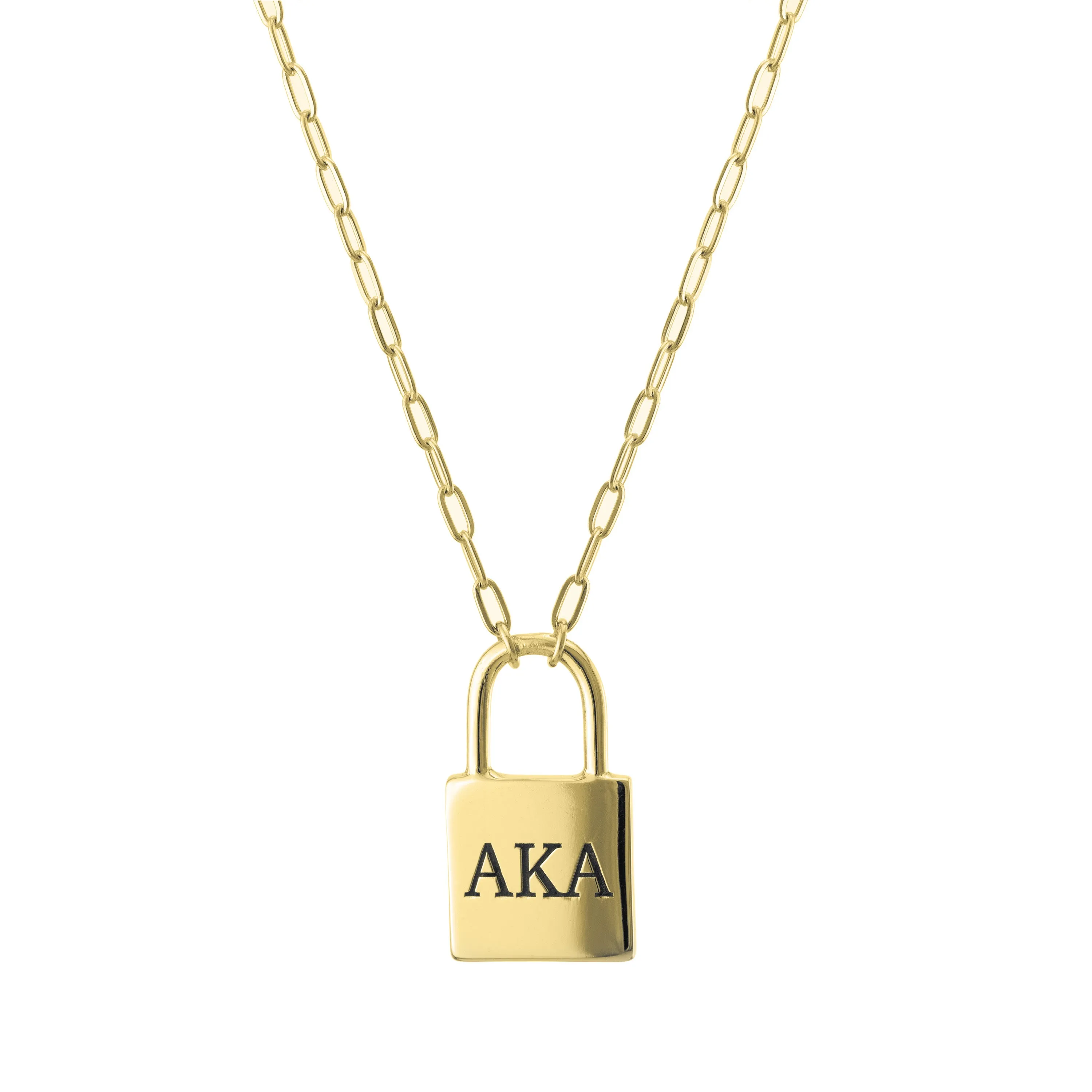 Sorority Lock Necklace
