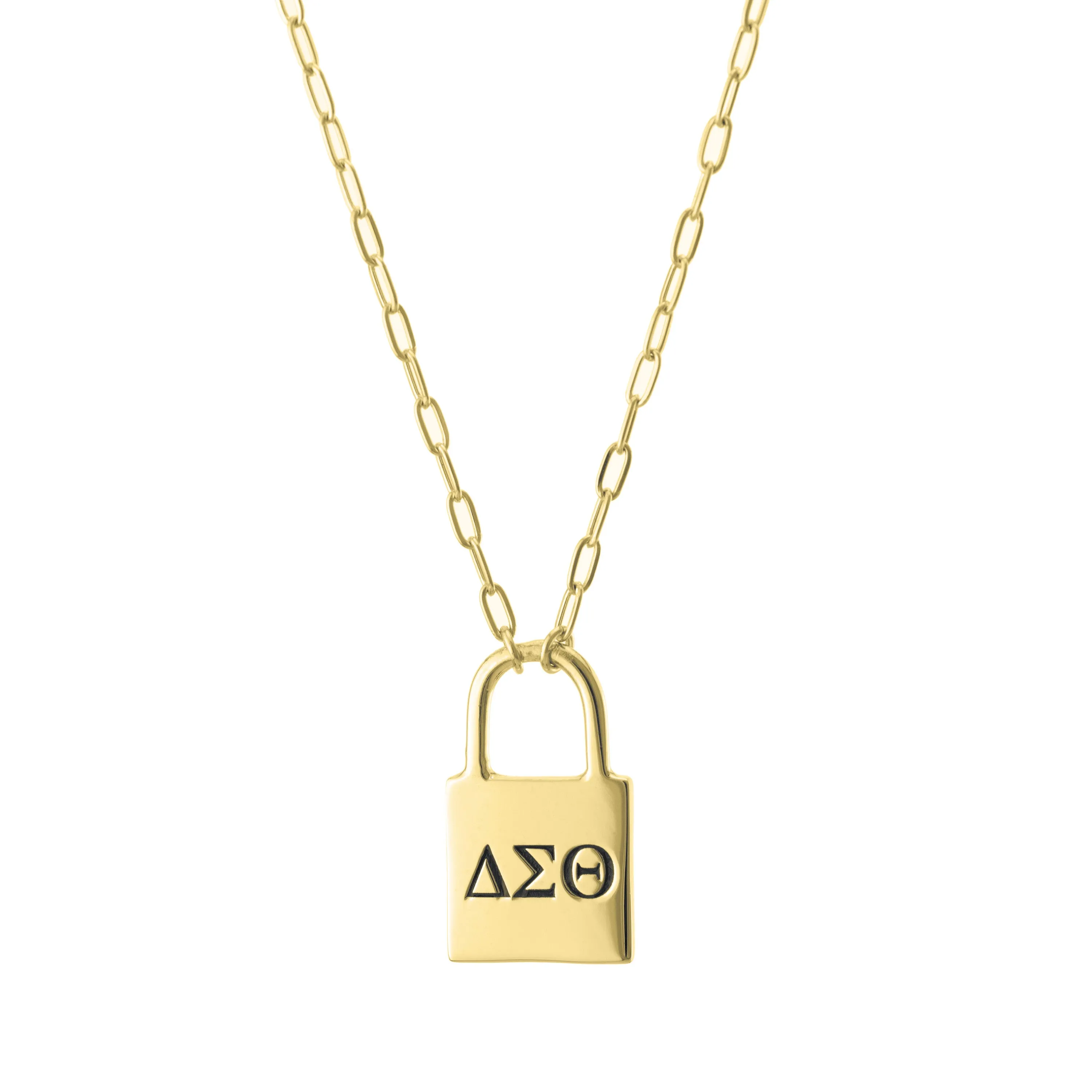 Sorority Lock Necklace