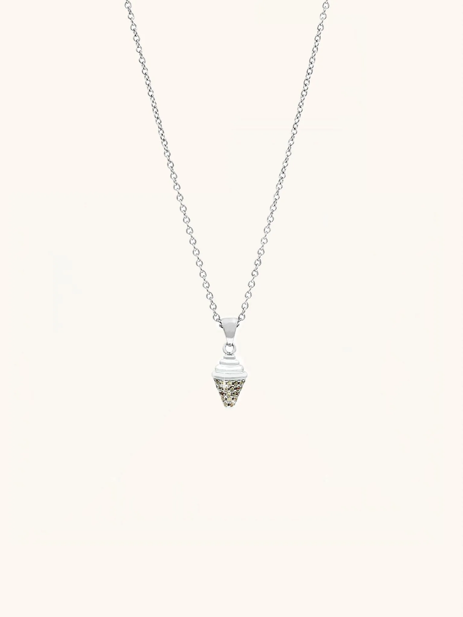 SUNDAE Ice Cream Sterling Silver Necklace