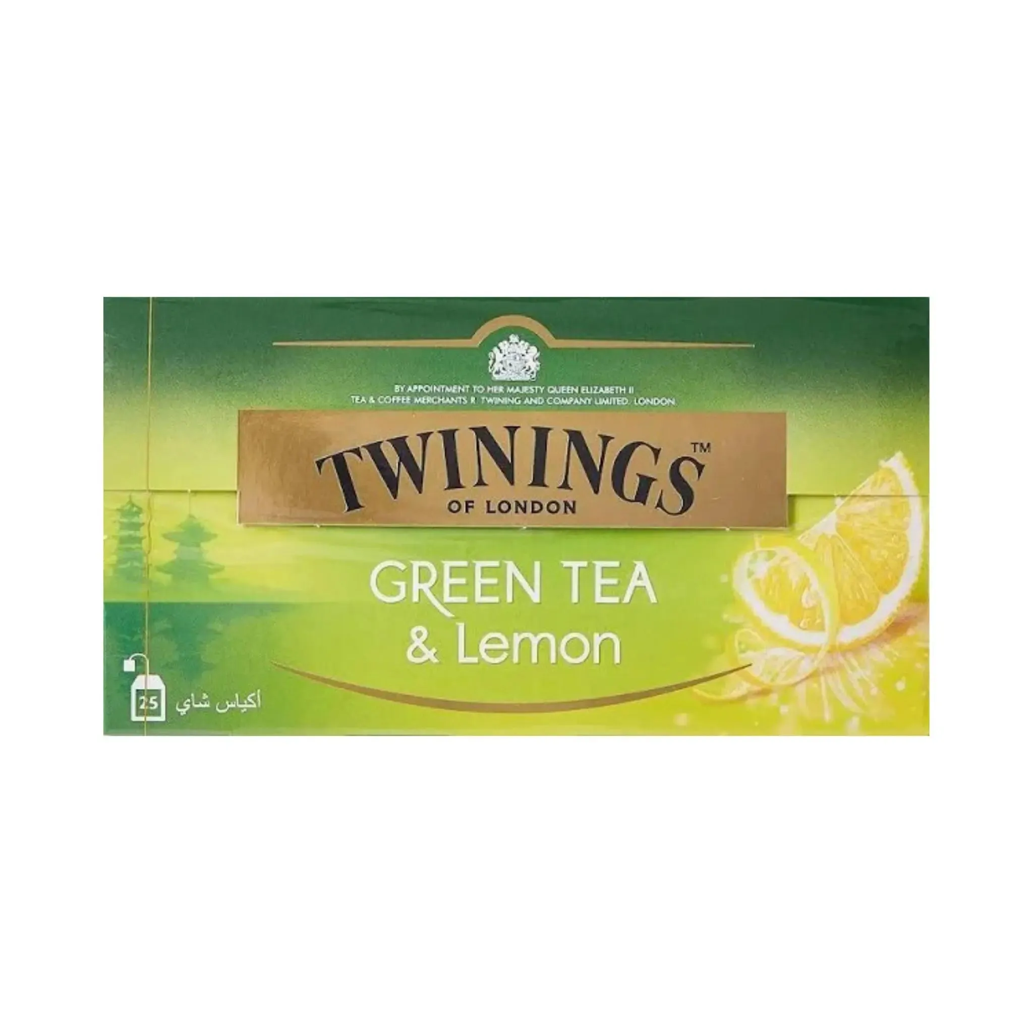 Twinings Green Lemon Tea 25 Tea Bags (12x25's)