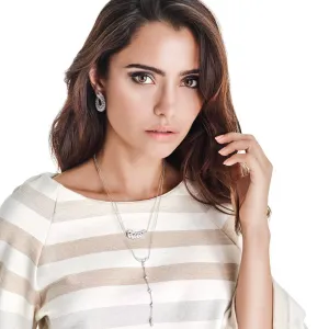 YARA-ROSE GOLD WHITE CZ